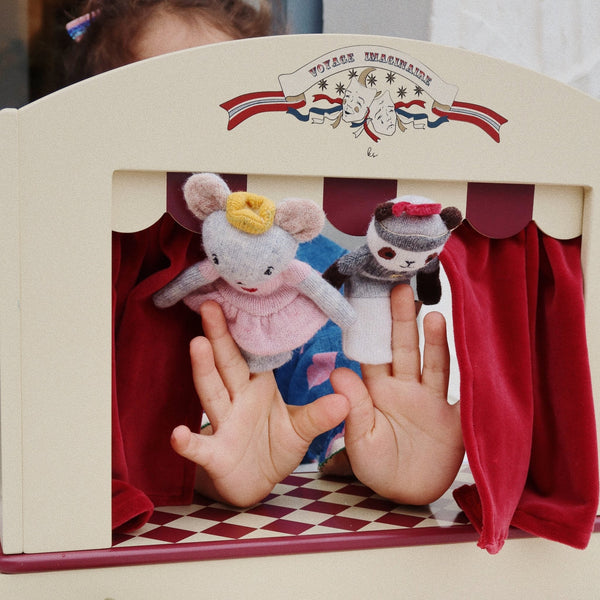 Puppentheater "Wooden Puppet Theater" - little something