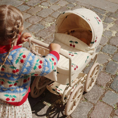 Puppenwagen &quot;Minnie doll Pram ma grande cerise glitter&quot; - little something