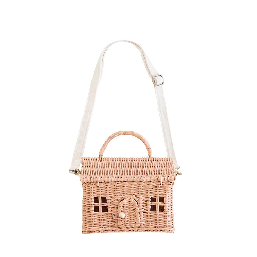 Rattan Casa Bag Rose - little something