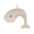 Reisekissen Wal "Whale Momo" aus Bio - Baumwolle - knitlook beige - little something