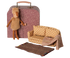 Rentier im Koffer inkl Schlafsofa, kleine Schwester - little something