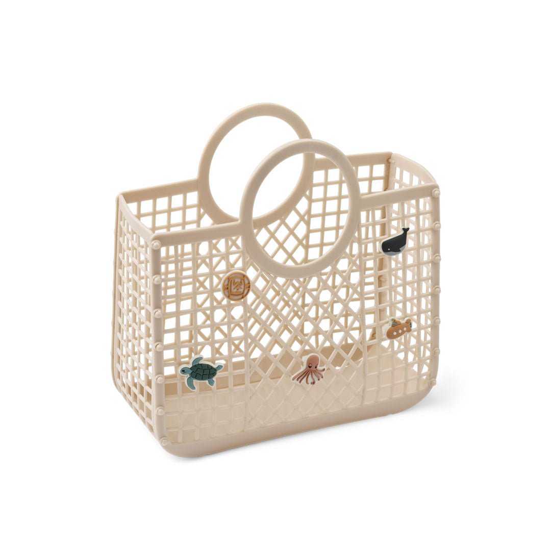 Samantha Basket mit Charms - sandy - little something