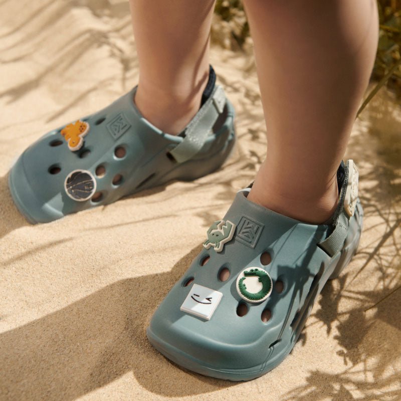 Sandalen inkl. Charms &quot;Milas Sandals&quot; - Whale blue mix - little something