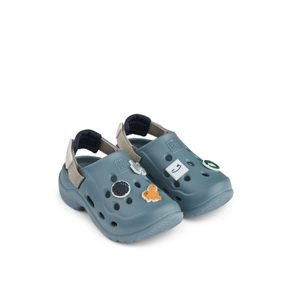 Sandalen inkl. Charms &quot;Milas Sandals&quot; - Whale blue mix - little something