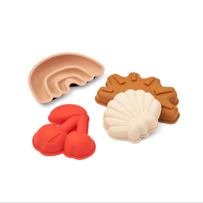 Sandförmchen 4er Set &quot;Gill Sand Moulds Cherry&quot; - Kirsche - little something