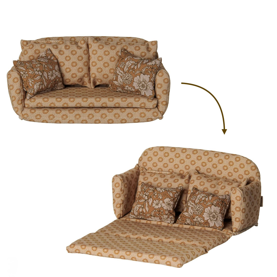 Schlafsofa Sofa, Maus - ocker - little something