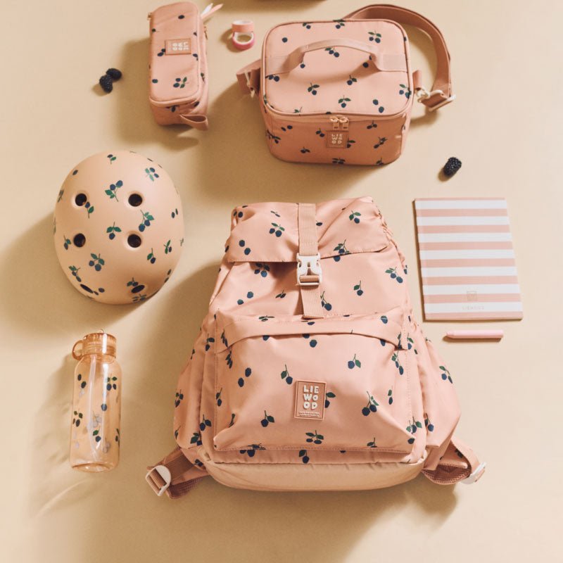Schultasche &quot;Johnny School Backpack&quot; - Berry / Pale Tuscany - little something