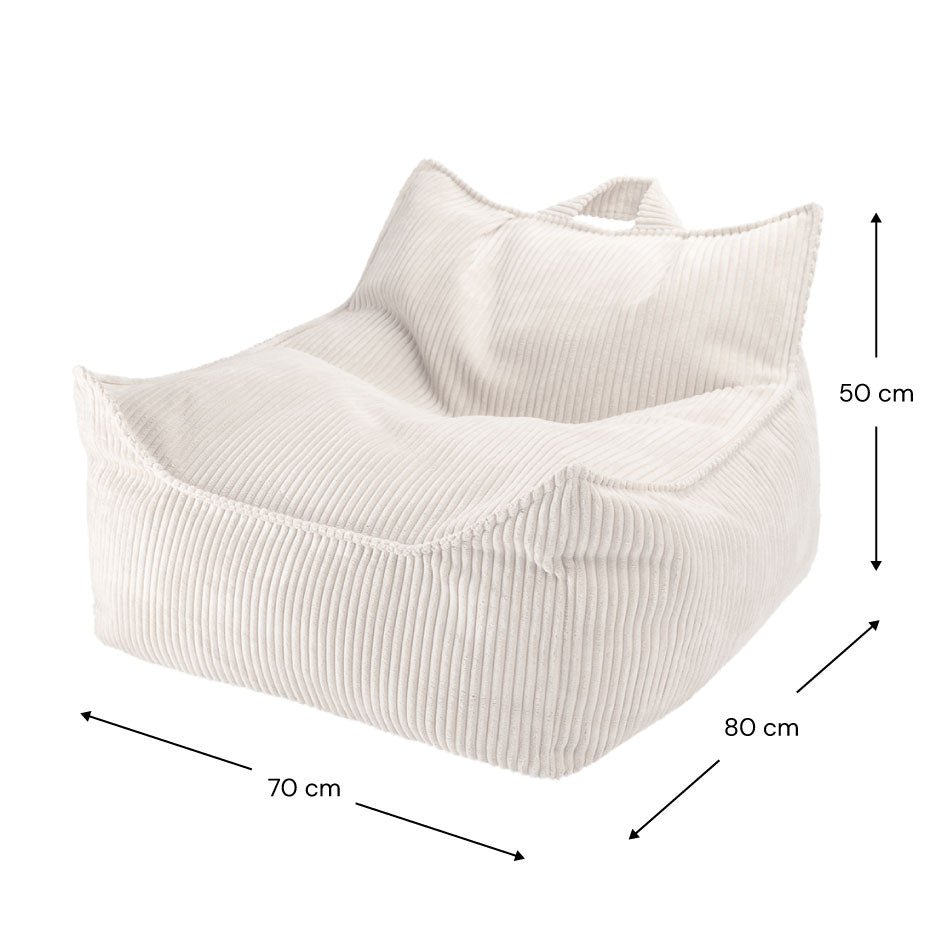 Sitzkissen Cord &quot;Beanbag Marshmallow&quot; - little something