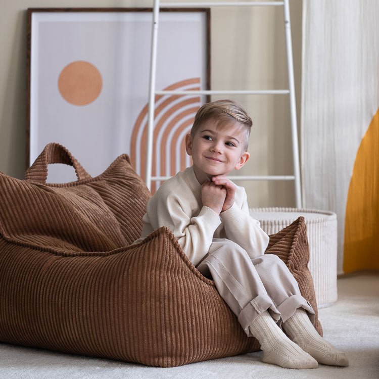 Sitzkissen Cord &quot;Beanbag Toffee&quot; - little something