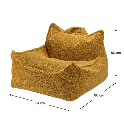 Sitzkissen Teddy &quot;Beanbag Chair Maple&quot; - little something