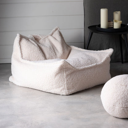 Sitzkissen Teddy &quot;Beanbag Cream White&quot; - little something