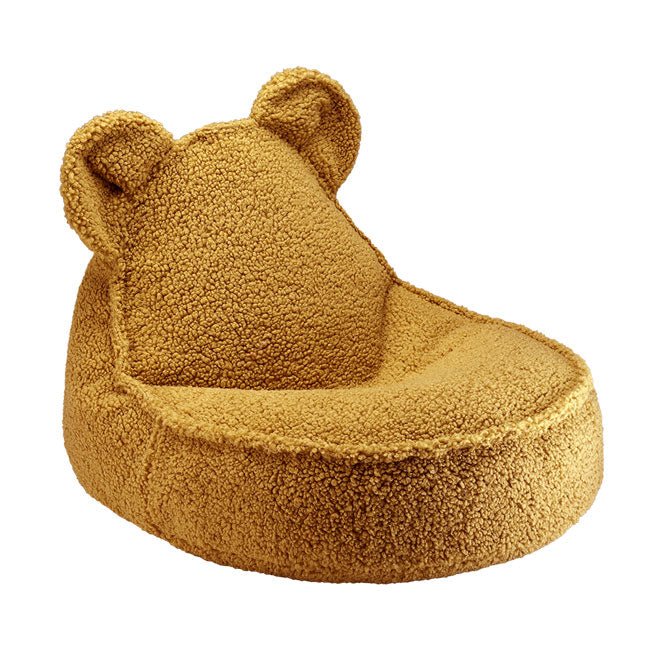 Sitzkissen Teddy mit Bärenohren &quot;Bear Beanbag Maple&quot; - little something