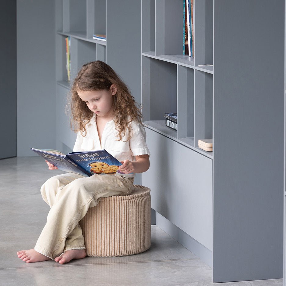 Sitzkissen Teddy &quot;Pouffe Brown Sugar&quot; - little something