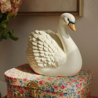Spardose Schwan &quot;Polyresin Money Bank Swan&quot; - little something