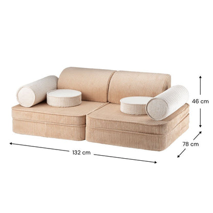 Spiel - Sofa Cord &quot;Brown Sugar&quot; - little something