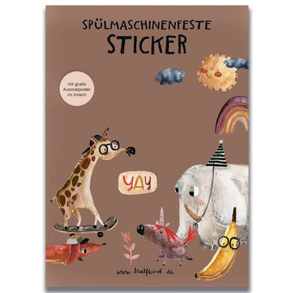 Spülmaschinenfeste Sticker - Allerlei - little something