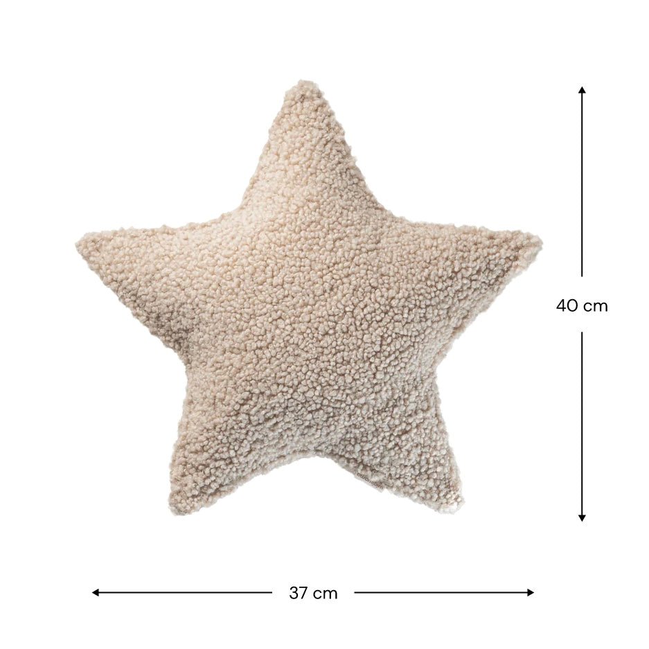 Sternkissen Teddy &quot;Biscuit Star Cushion&quot; - little something