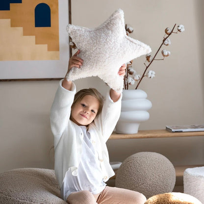 Sternkissen Teddy &quot;Cream White Star Cushion&quot; - little something