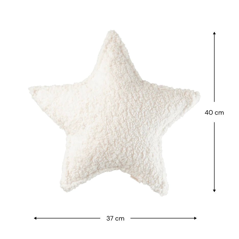 Sternkissen Teddy &quot;Cream White Star Cushion&quot; - little something