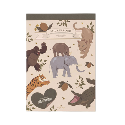 Stickerheft Tiger &quot;A sticker a day&quot;