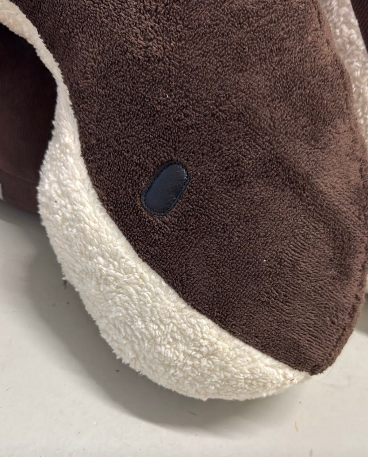 Stillkissen Wal "Whale Momo" aus Bio-Baumwolle - braun - limited edition - little something