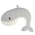 Stillkissen Wal "Whale Momo" aus Bio - Baumwolle - Grey - little something