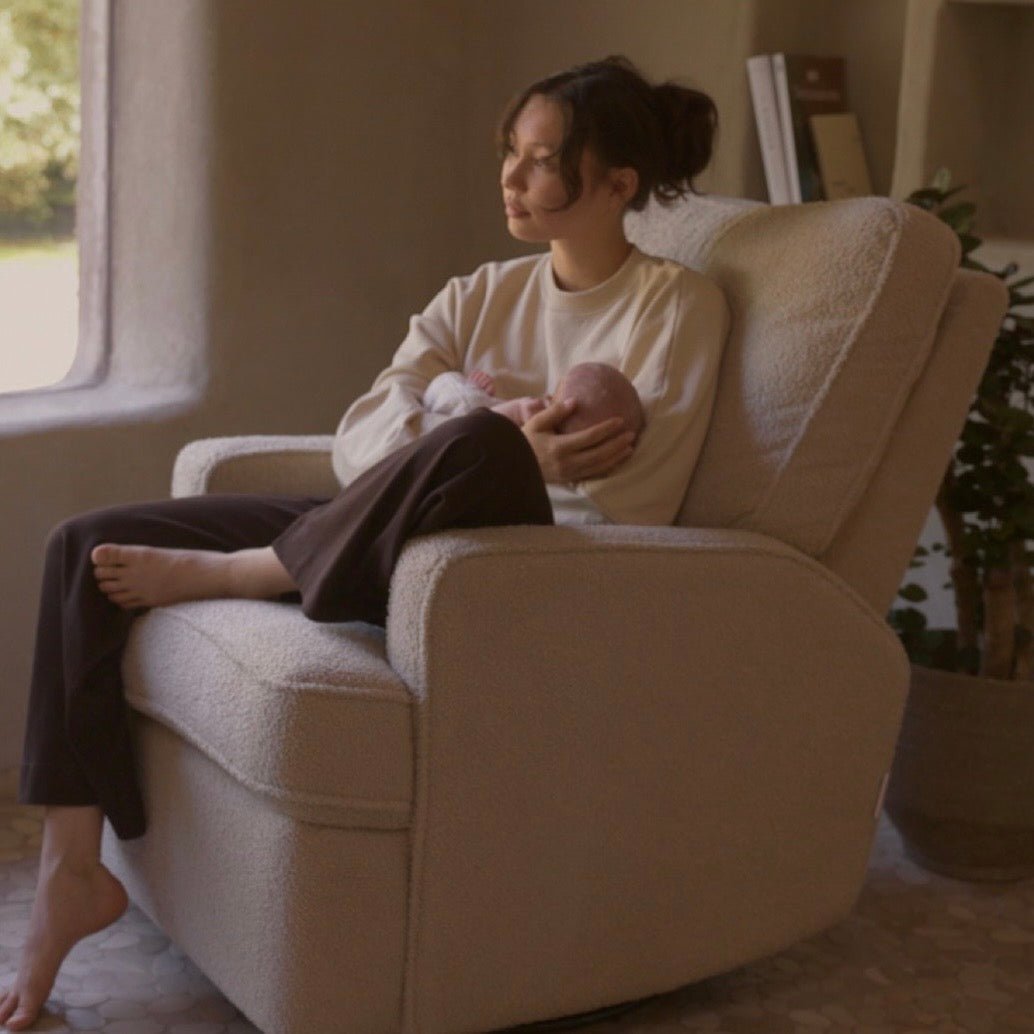 Stillsessel elektrisch - Swivel &amp; Gliding Recliner 01 - Teddy Taupe - little something