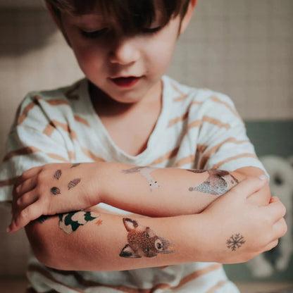 Tattoos &quot;Fuchs und Eichhörnchen&quot; - little something