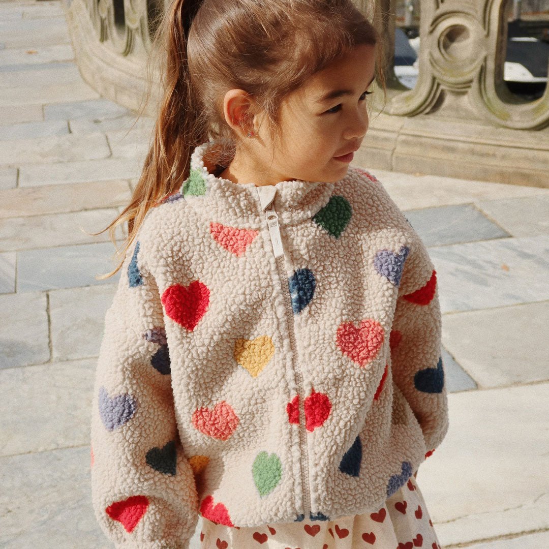 Teddyjacke &quot;Jody&quot; - Bon Coeur Coloré - little something
