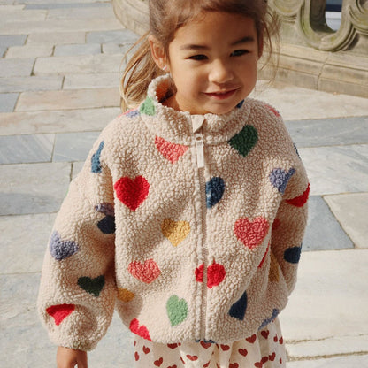 Teddyjacke &quot;Jody&quot; - Bon Coeur Coloré - little something