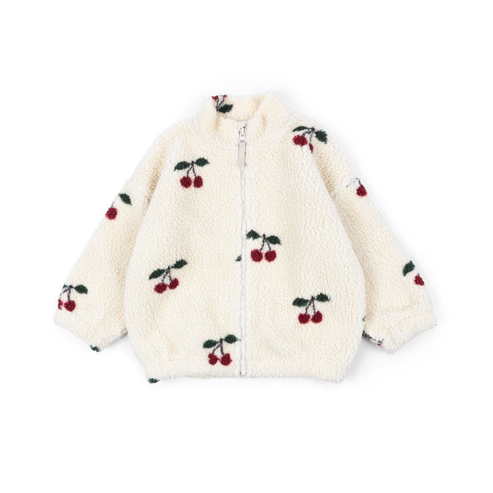 Teddyjacke &quot;Jody&quot; - Ma Grande Cerise - little something