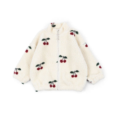 Teddyjacke &quot;Jody&quot; - Ma Grande Cerise - little something