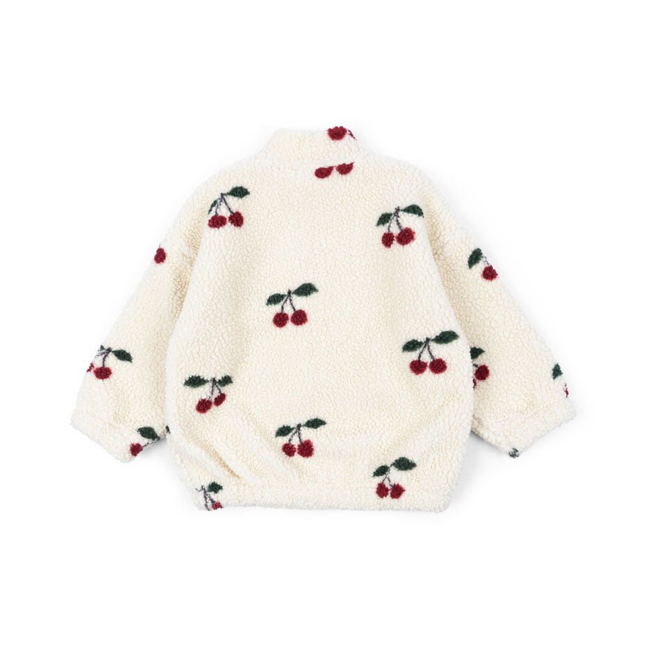 Teddyjacke &quot;Jody&quot; - Ma Grande Cerise - little something
