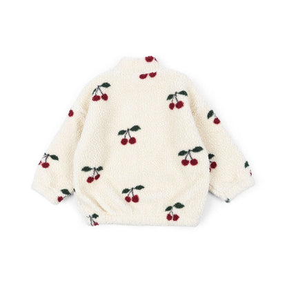 Teddyjacke &quot;Jody&quot; - Ma Grande Cerise - little something