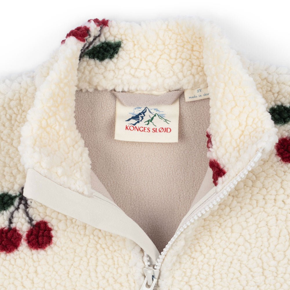 Teddyjacke &quot;Jody&quot; - Ma Grande Cerise - little something