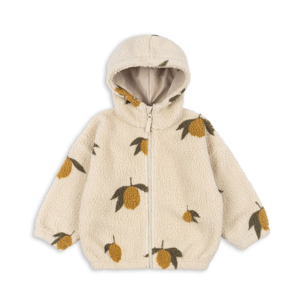 Teddyjacke mit Kapuze &quot;Jody&quot; - Mon Grand Citron - little something