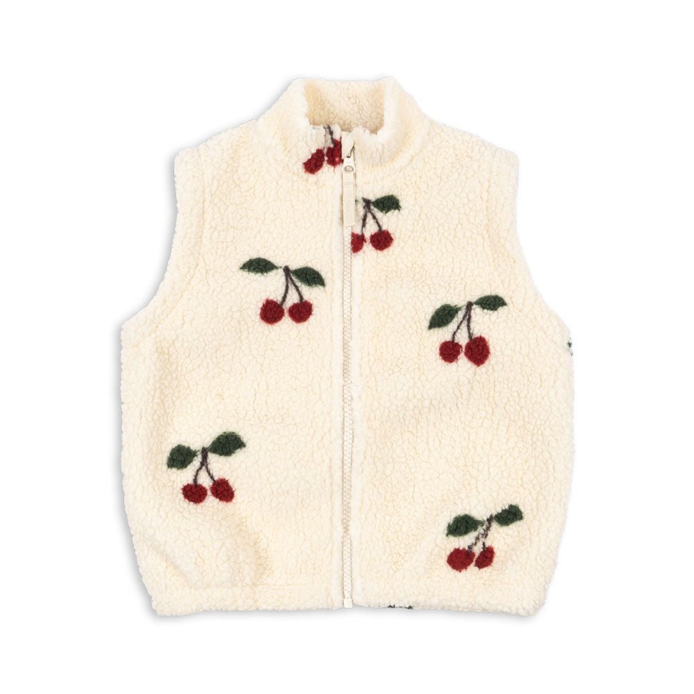 Teddyweste &quot;Jody&quot; - Ma Grande Cerise - little something