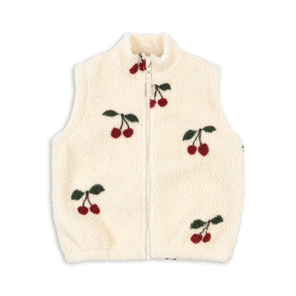 Teddyweste &quot;Jody&quot; - Ma Grande Cerise - little something