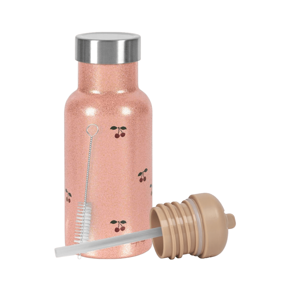 Thermo Trinkflasche Glitter Cherry 350ml - little something