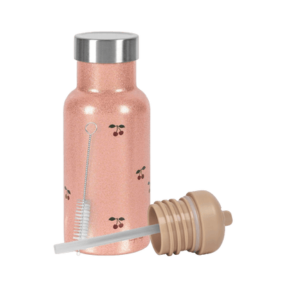 Thermo Trinkflasche Glitter Cherry 350ml - little something