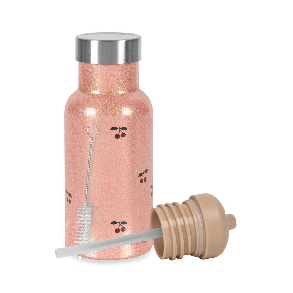 Thermo Trinkflasche Glitter Cherry 350ml - little something