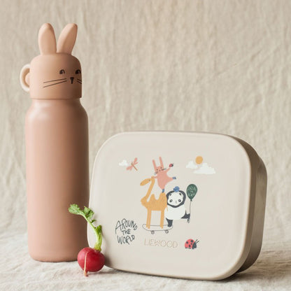 Trinkflasche mit Deckel &quot;Falk Rabbit&quot; 350ml - Hase - little something