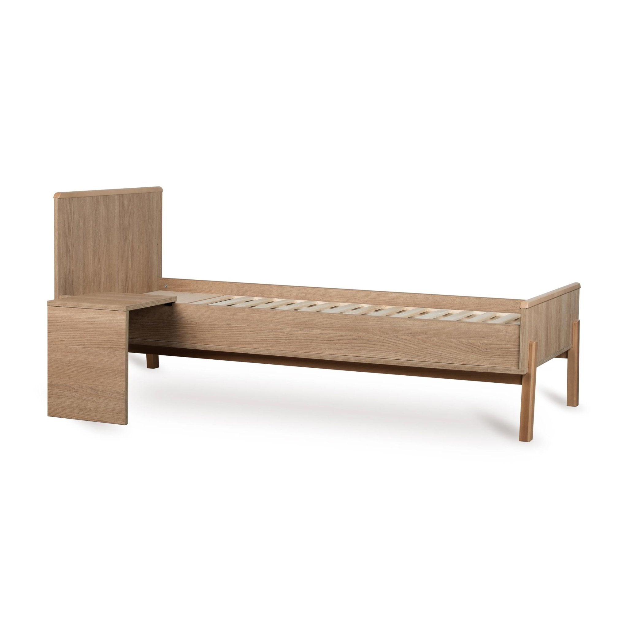 Umbauset "Junior Kit" Ashi - Honey Ash vom Kinderbett 140x70cm zum Juniorbett 170x70cm inkl. Nachttisch - little something