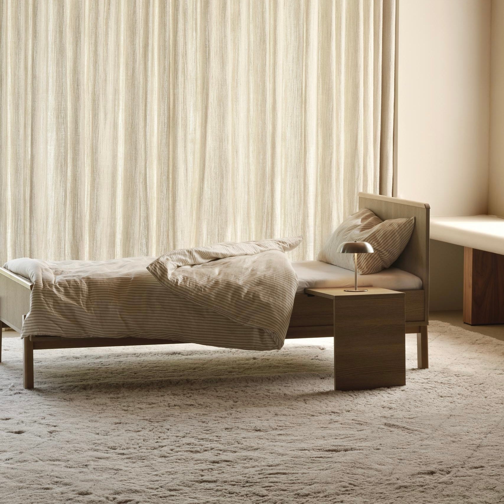 Umbauset "Junior Kit" Ashi - Honey Ash vom Kinderbett 140x70cm zum Juniorbett 170x70cm inkl. Nachttisch - little something