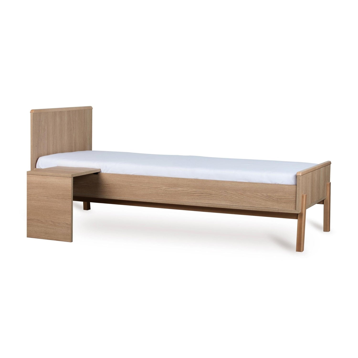 Umbauset "Junior Kit" Ashi - Honey Ash vom Kinderbett 140x70cm zum Juniorbett 170x70cm inkl. Nachttisch - little something