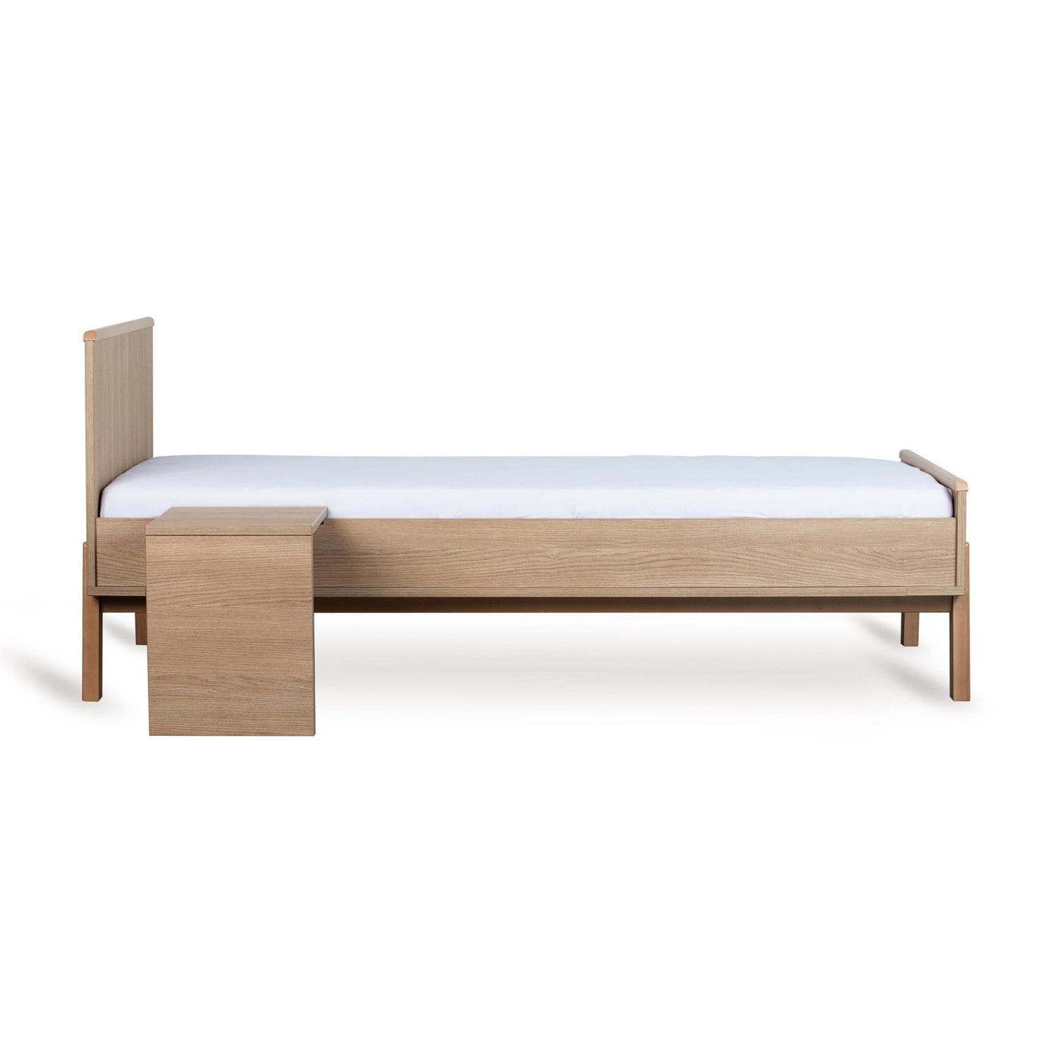 Umbauset "Junior Kit" Ashi - Honey Ash vom Kinderbett 140x70cm zum Juniorbett 170x70cm inkl. Nachttisch - little something