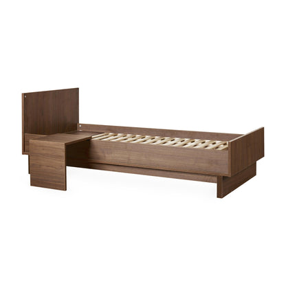 Umbauset "Junior Kit" Kyo - Walnut vom Babybett 120x70 oder 140x70cm zum Juniorbett 170x70cm inkl. Nachttisch - little something