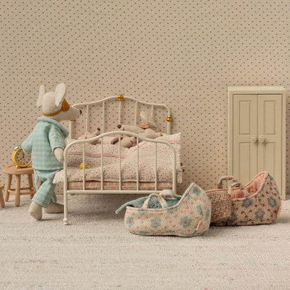 Vintage Bett, Maus - Creme - little something