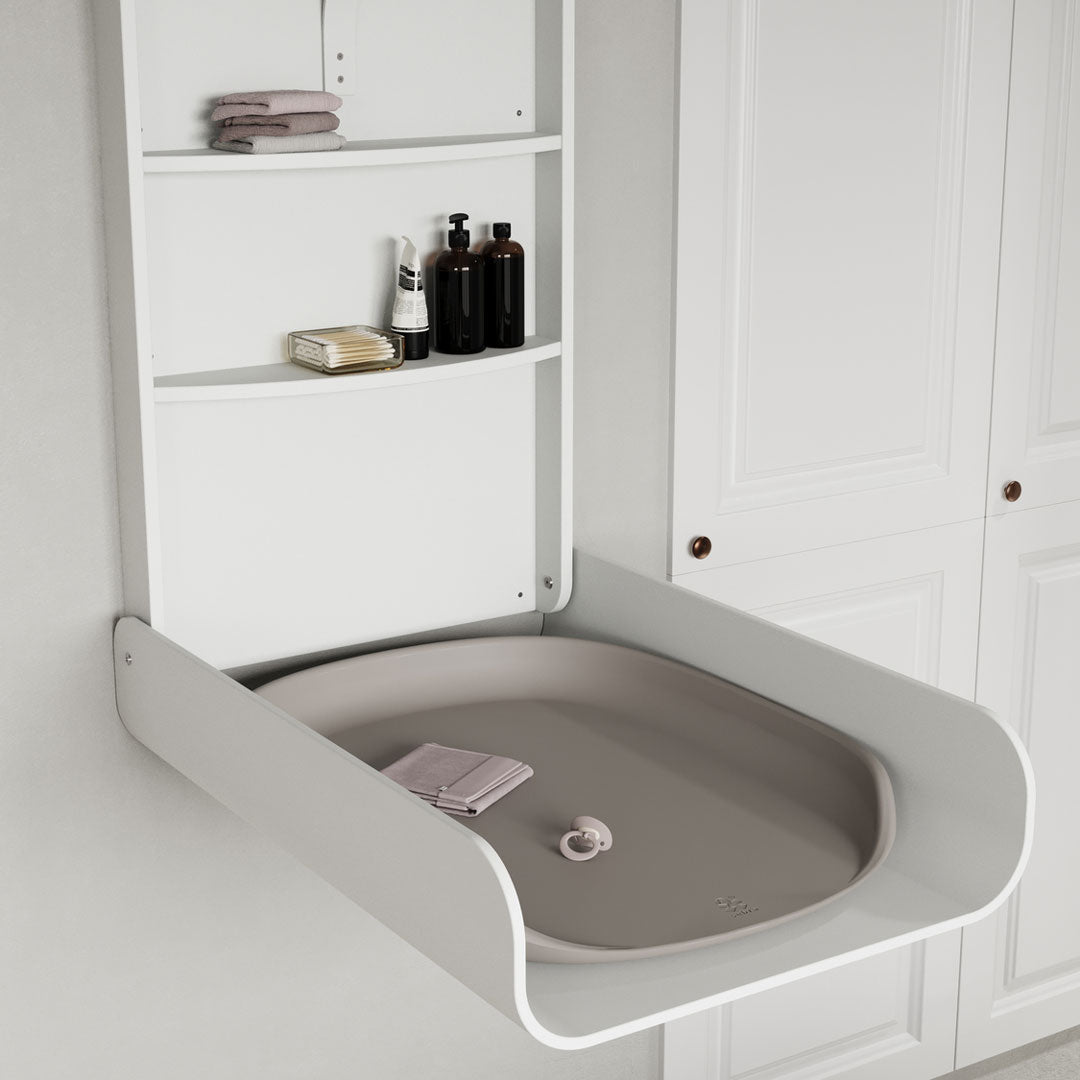 Wand - Wickeltisch - Classic White - little something