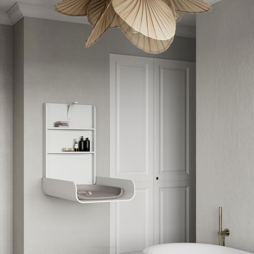 Wand - Wickeltisch - Classic White - little something